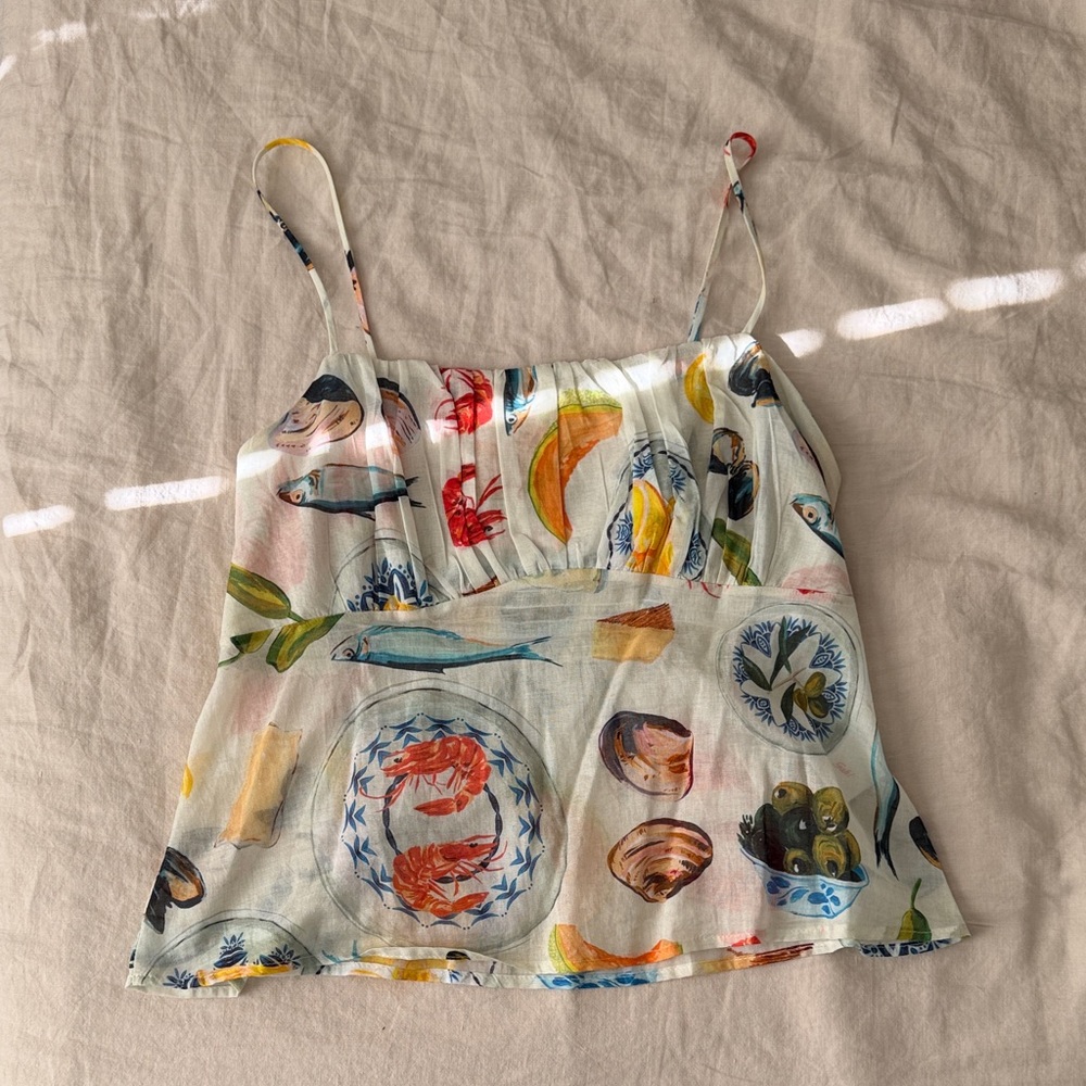 Lisa Says Gah! Cleo Cami Printed Top